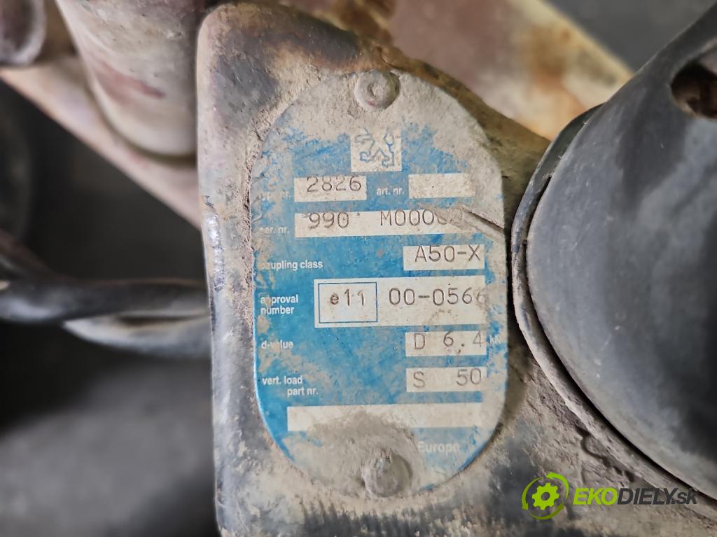 Peugeot 206 1.9d 69KM manual 51 kW 1868 cm3 5- oko tažné  (Tažná zařízení)