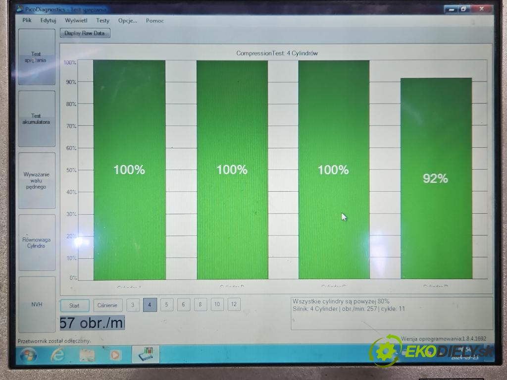 Vw Golf V 2003-2009 1.9 tdi 105 HP manual 77 kW 1896 cm3 5- motor diesla BKC