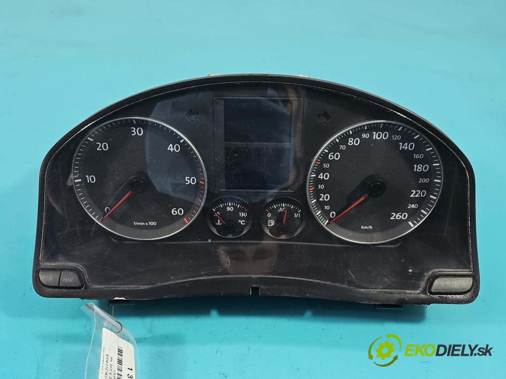 Vw Golf V 2003-2009 1.9 tdi 105 HP manual 77 kW 1896 cm3 5- prístrojovka/ budíky 110080246/025 (Prístrojové dosky, displeje)