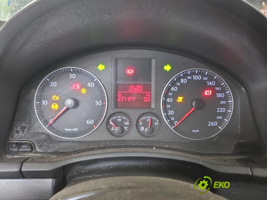 Vw Golf V 2003-2009 1.9 tdi 105 HP manual 77 kW 1896 cm3 5- prístrojovka/ budíky 110080246/025 (Prístrojové dosky, displeje)