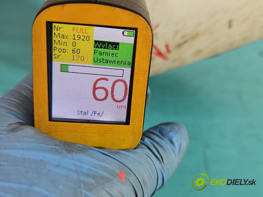 Toyota Auris I 2006-2013 1.4 D4D 90 hp manual 66 kW 1364 cm3 5- blatnik přední levý  (Predné ľavé)