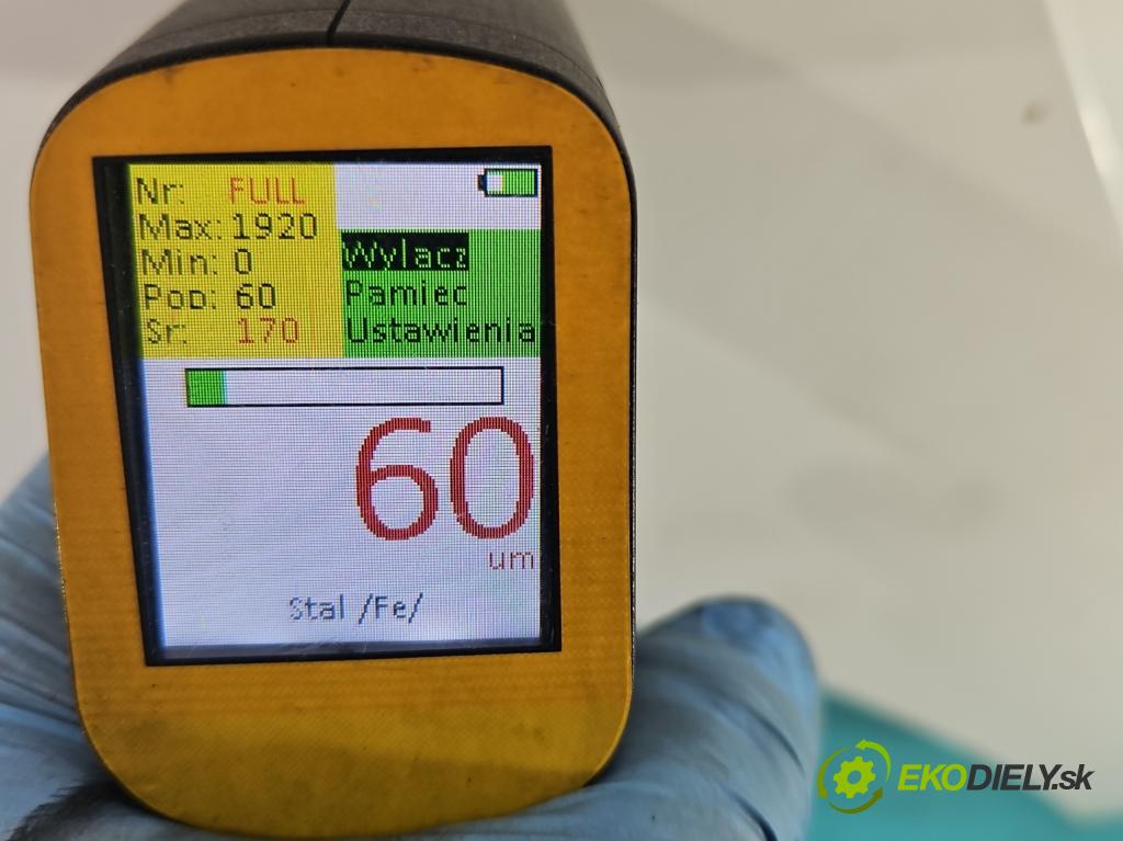 Toyota Auris I 2006-2013 1.4 D4D 90 hp manual 66 kW 1364 cm3 5- blatnik přední levý  (Predné ľavé)