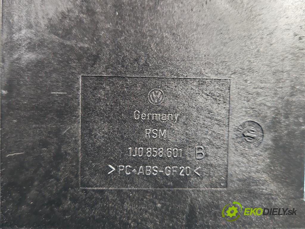 Vw Golf IV 1997-2003 1.9 sdi 68 HP manual 50 kW 1896 cm3 5- Rukojeť: na nápoje: 1J0858601B (Úchyty, držiaky na nápoje)