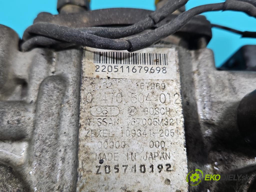 Nissan Almera N16 2000-2006 2.2 td 110 HP manual 81 kW 2184 cm3 5- čerpadlo vstrekovacia 0470504012 (Vstrekovacie čerpadlá)