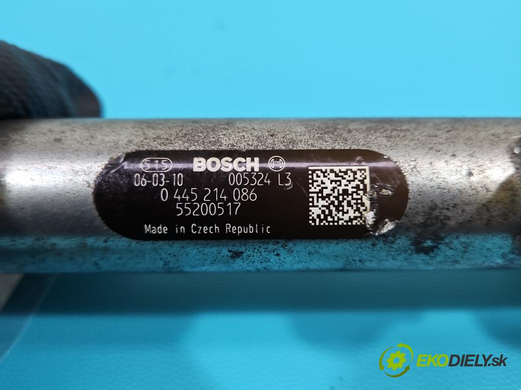 Opel Meriva A 2002-2010 1,3.0 cdti 75 HP manual 55 kW 1248 cm3 5- lišta vstrekovacia 0445214086 (Vstrekovacie lišty)