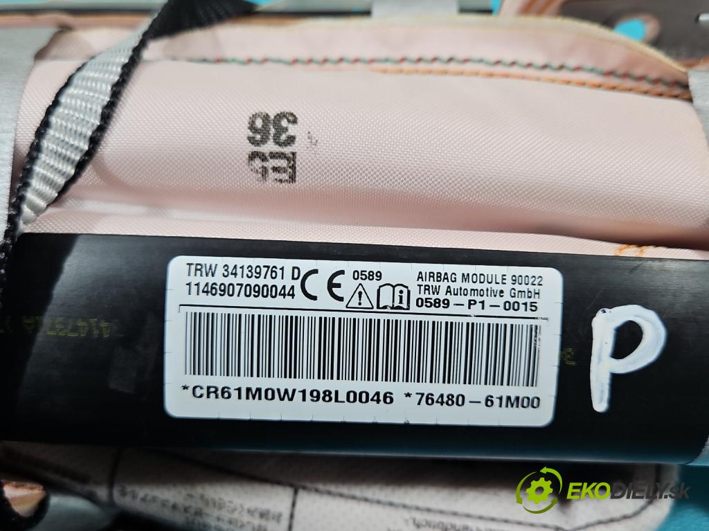 Suzuki SX4 S-Cross 2013-2021 1.4 T 129 HP manual 95 kW 1373 cm3 5- clona pravé 34139761D
