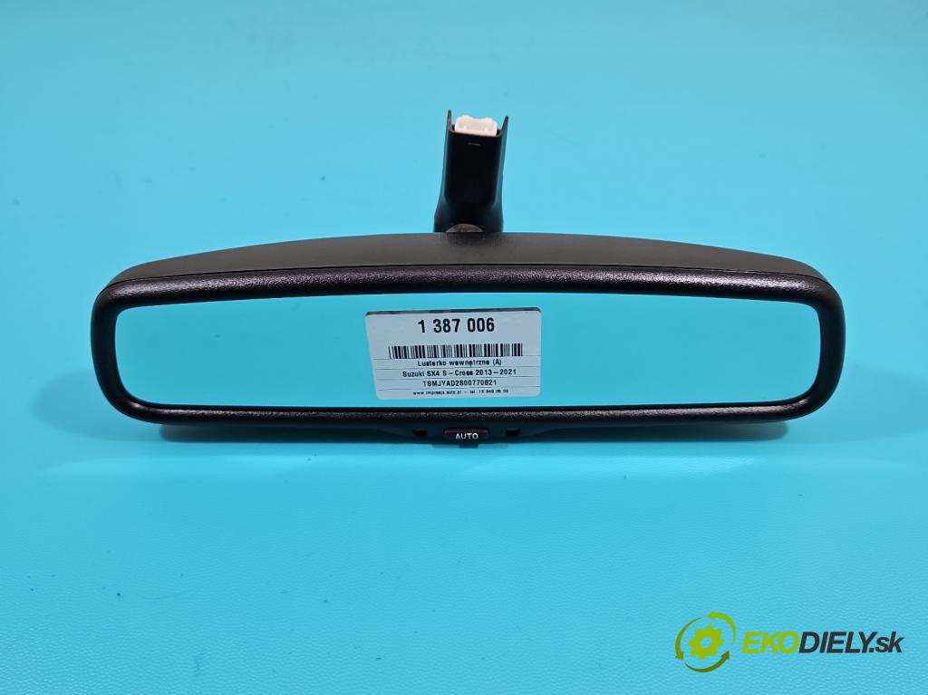 Suzuki SX4 S-Cross 2013-2021 1.4 T 129 hp manual 95 kW 1373 cm3 5- zpětné zrcátko vnitřní 84703-54P00 (Světla vnitřní)