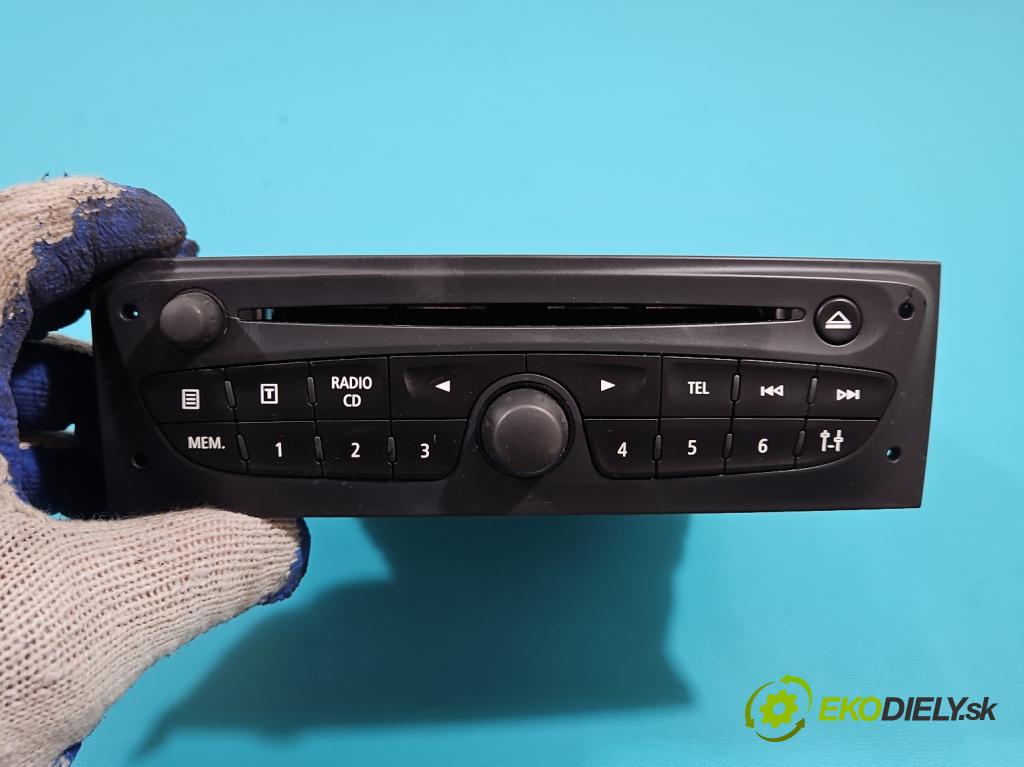Renault Clio III 2005-2012 1,2.0 16v 101 HP manual 74 kW 1149 cm3 5- Radio originál 281150040RT
