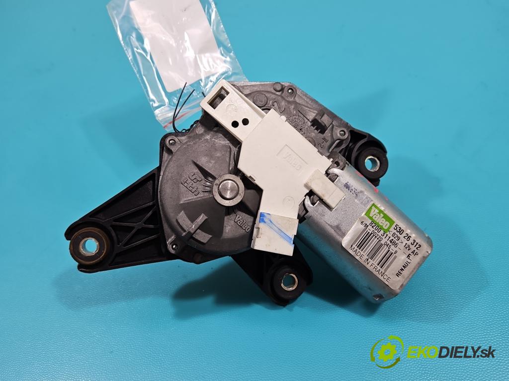 Renault Clio III 2005-2012 1,2.0 16v 101 hp manual 74 kW 1149 cm3 5- motor stěrače zadní 53026312