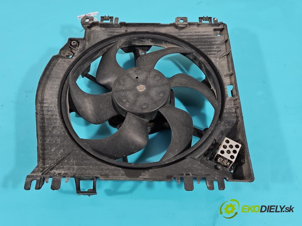 Renault Clio III 2005-2012 1,2.0 16v 101 HP manual 74 kW 1149 cm3 5- Ventilátor chladiča 8200748439