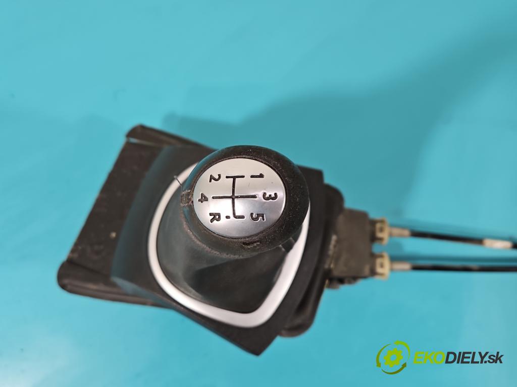 Renault Clio III 2005-2012 1,2.0 16v 101 HP manual 74 kW 1149 cm3 5- Páka: Změny: stupeň,rýchlosť  (Rýchlostné páky / kulisy)