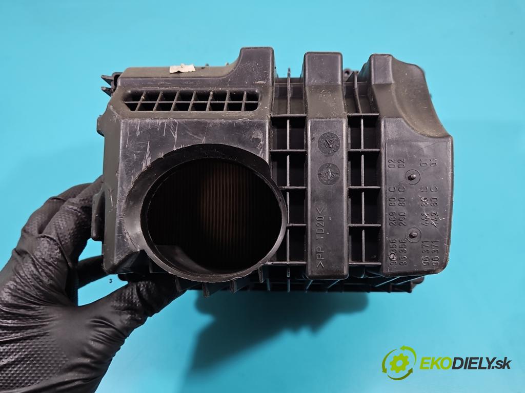 Peugeot 307 1.6 16v 109 HP automatic 80 kW 1587 cm3 5- obal filtra vzduchu 9635628980C (Obaly filtrov vzduchu)