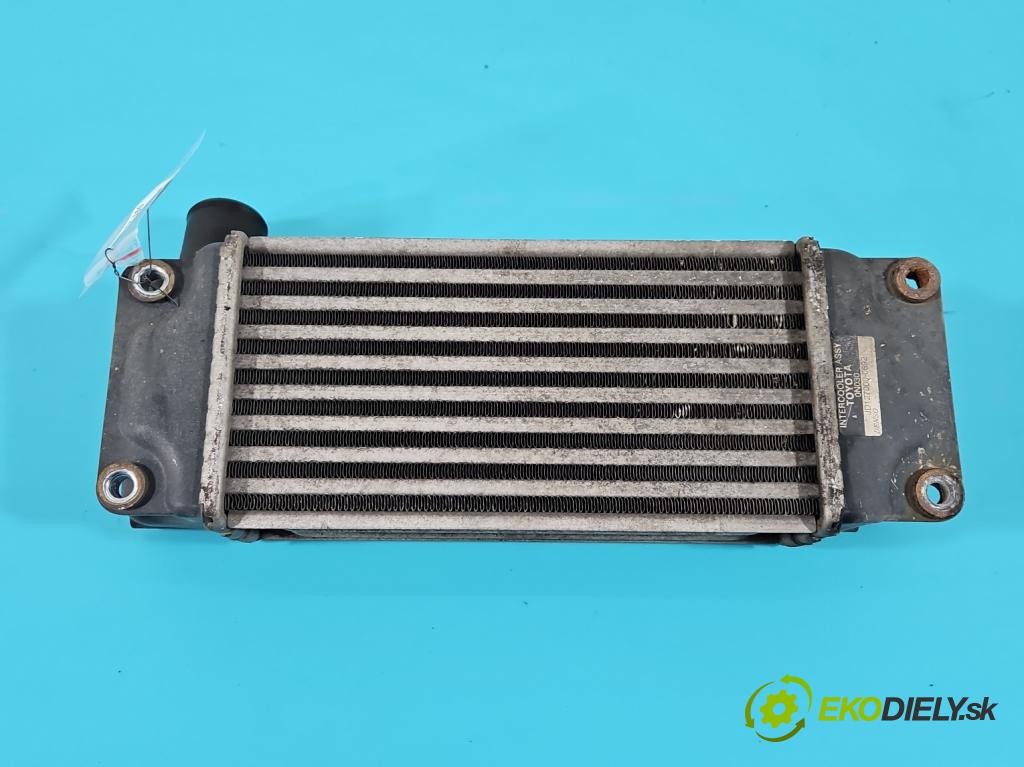 Toyota Auris I 2006-2013 1.4 D4D 90 hp manual 66 kW 1364 cm3 5- Intercooler 127000-G692 (Chladiče nasávaného vzduchu (intercoolery))