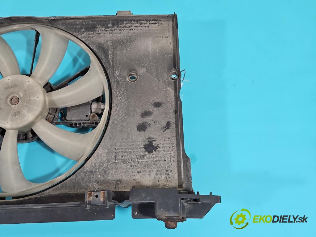 Toyota Auris I 2006-2013 1.4 D4D 90 HP manual 66 kW 1364 cm3 5- Ventilátor chladiča 89257-12020