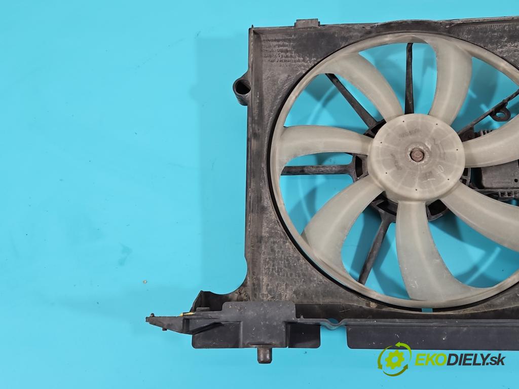 Toyota Auris I 2006-2013 1.4 D4D 90 HP manual 66 kW 1364 cm3 5- Ventilátor chladiča 89257-12020