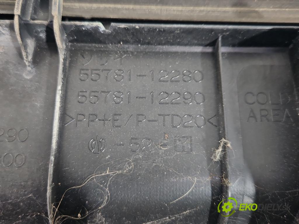 Toyota Auris I 2006-2013 1.4 D4D 90 HP manual 66 kW 1364 cm3 5- torpédo 55708-12290 (Torpéda)