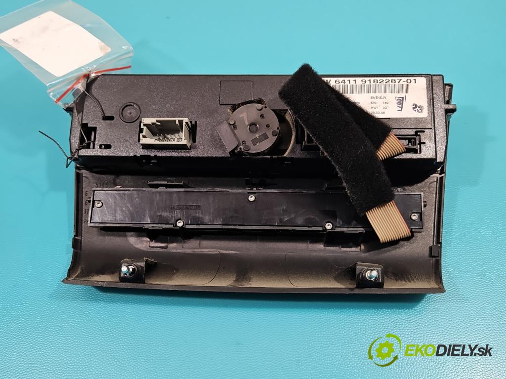 Bmw 1 E87 2004-2011 1.6 16V 122 hp manual 90 kW 1599 cm3 5- palubní deska panel topení 9182287-01