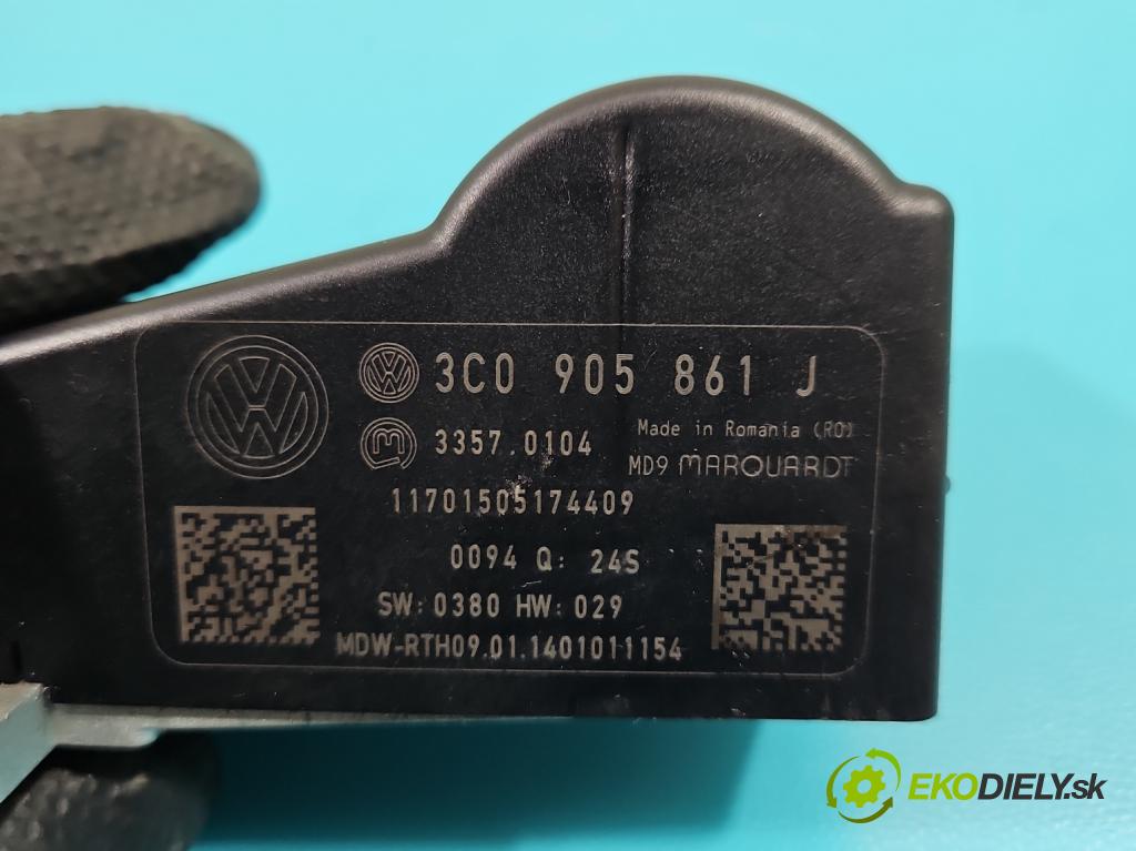 Vw Passat B6 2005-2010 2.0 tdi 140 HP manual 103 kW 1968 cm3 5- Blokáda: řízení: 3C0905861J (Ostatné)