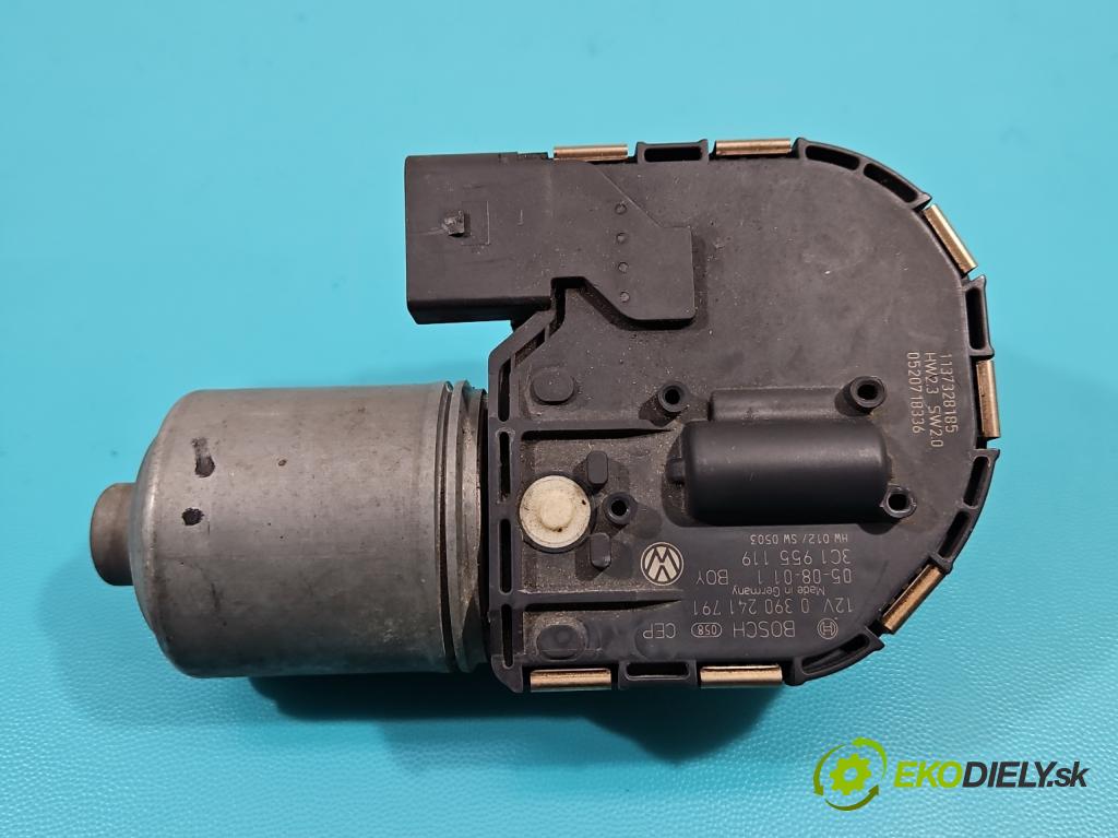 Vw Passat B6 2005-2010 2.0 tdi 140 hp manual 103 kW 1968 cm3 5- motor stěračů přední 0390241791