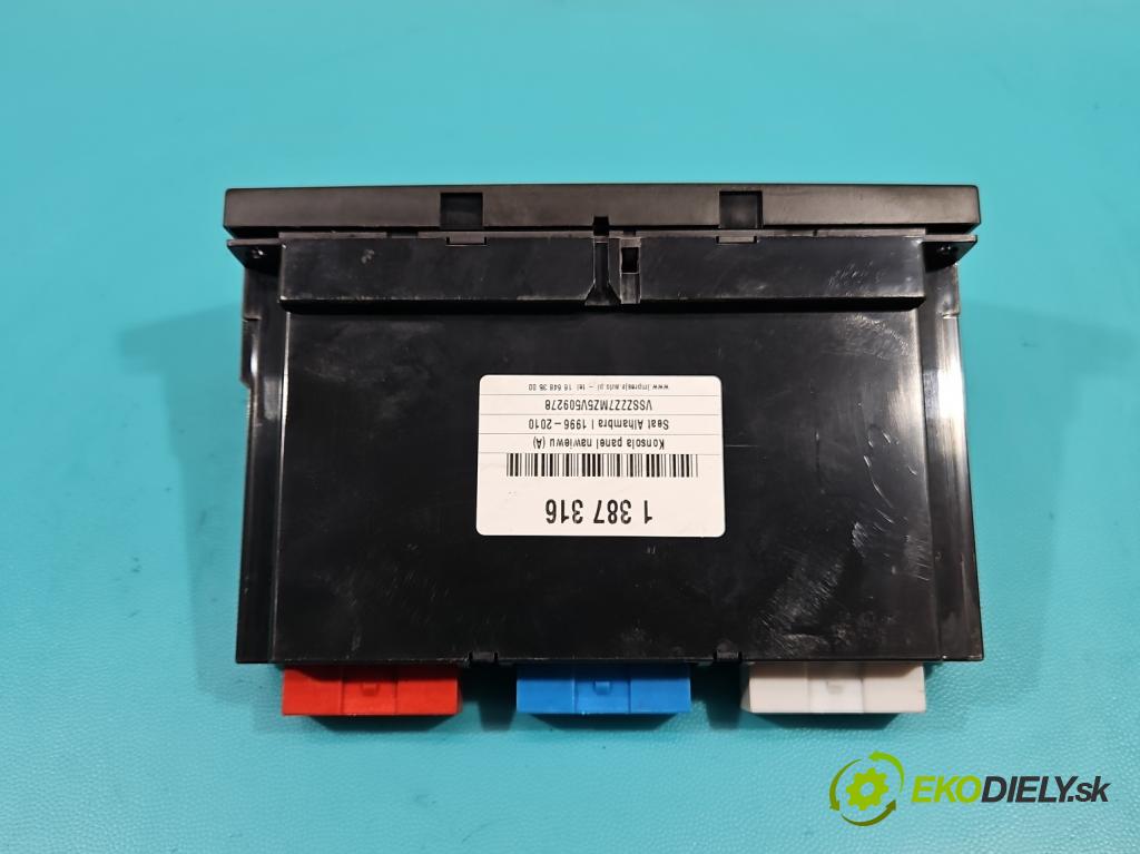 Seat Alhambra I 1996-2010 1.9 tdi 136 HP manual 100 kW 1896 cm3 5- panel kúrenia 7M7907040E