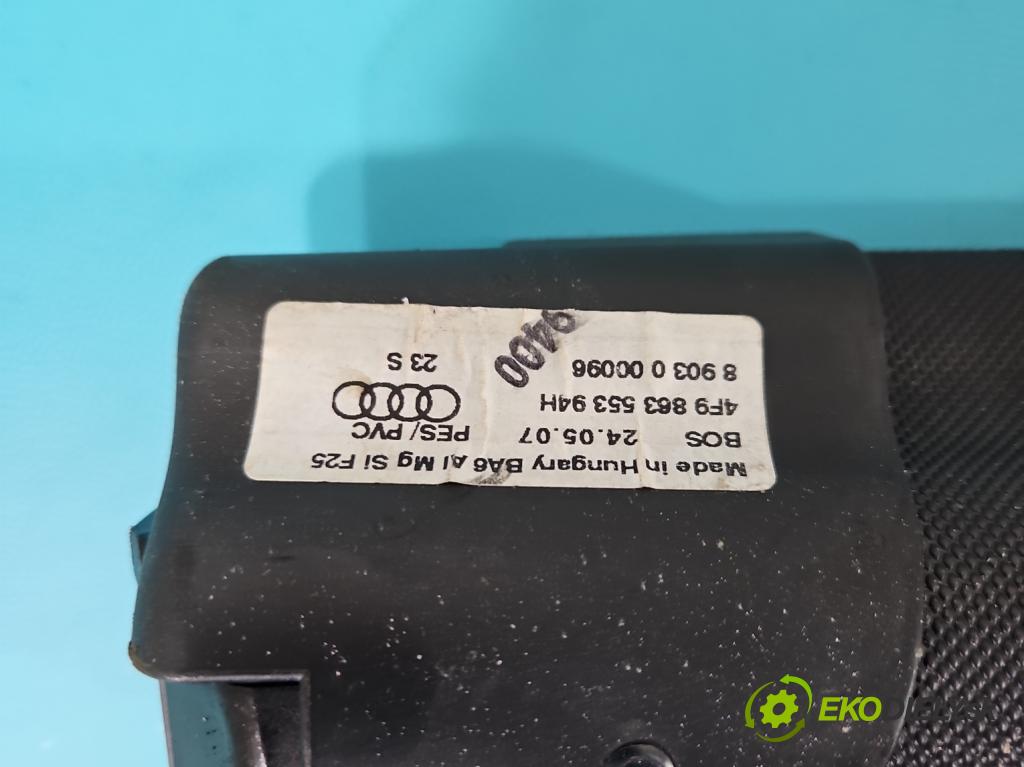 Audi A6 C6 2004-2011 2.7 TDI 179KM automatic 132 kW 2698 cm3 5- roleta 4F986355394H (Rolety kufra)