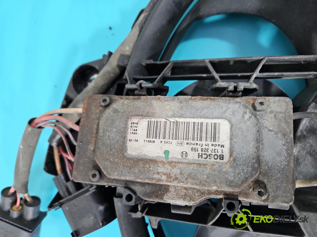 Audi A6 C6 2004-2011 2.7 TDI 179KM automatic 132 kW 2698 cm3 5- Ventilátor chladiča 1137328159