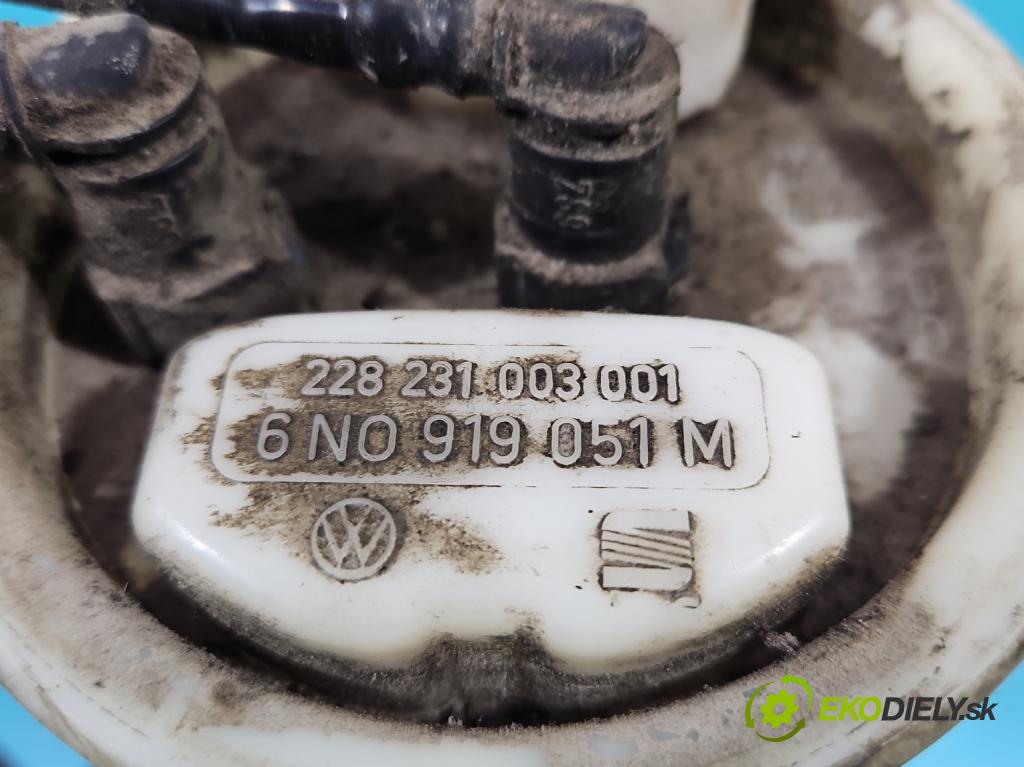 Vw Polo III 6N 1994-2001 1.4 16V 101 hp manual 74 kW 1390 cm3 3- čerpadlo paliva 6N0919051M