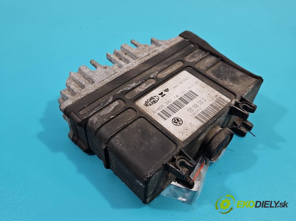 Vw Polo III 6N 1994-2001 1.4 16V 101 hp manual 74 kW 1390 cm3 3- řídící jednotka motoru 030906030D