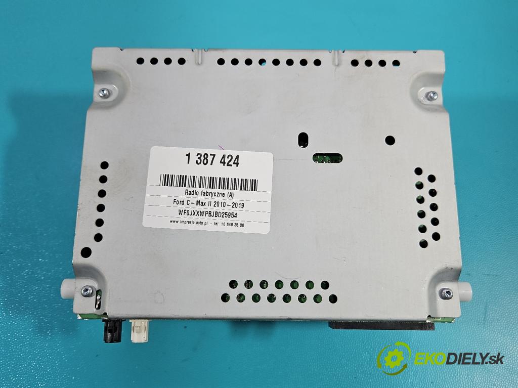 Ford C-Max II 2010-2019 1.6 tdci 116 HP manual 85 kW 1560 cm3 5- Radio originál AM5T-18C815-SH