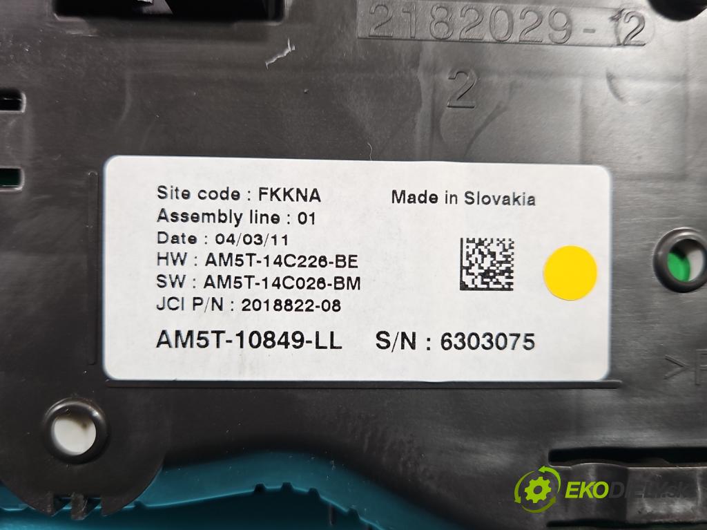 Ford C-Max II 2010-2019 1.6 tdci 116 hp manual 85 kW 1560 cm3 5- Přístrojová deska AM5T-14C226-BE (Přístrojová deska)