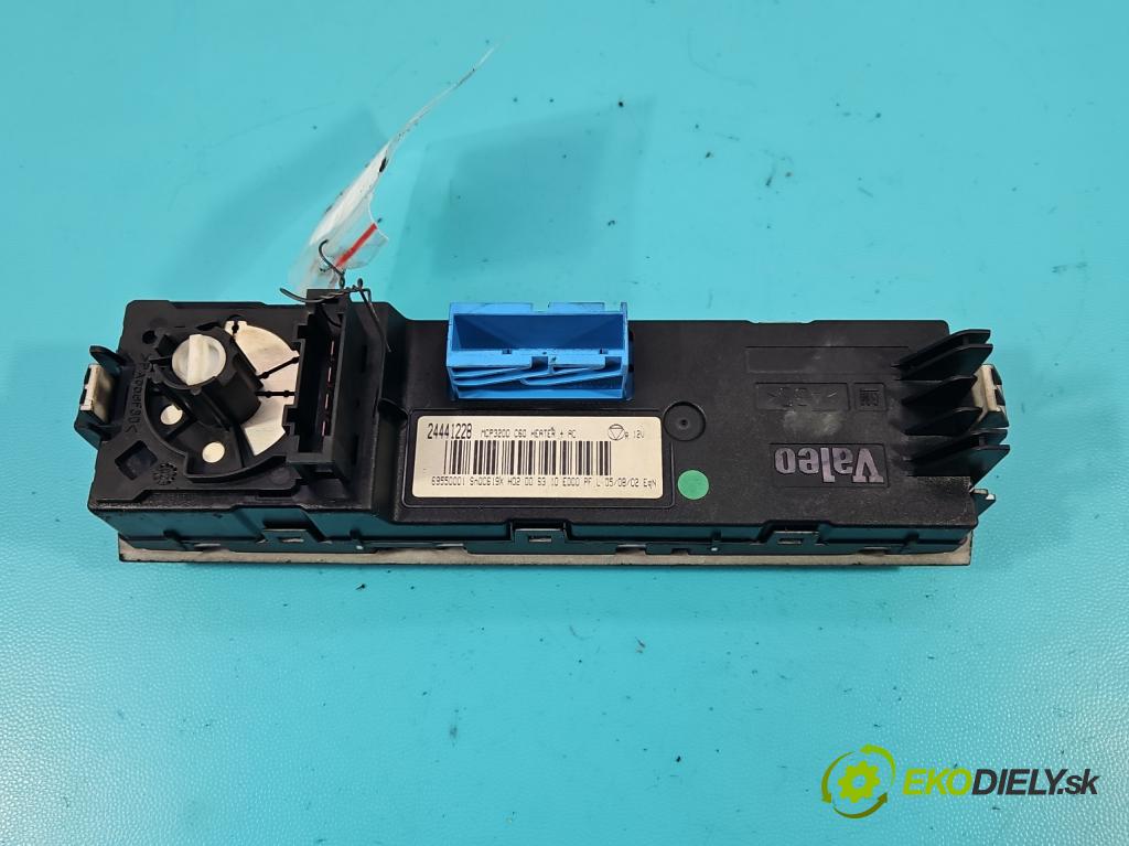 Opel Vectra C 2002-2008 1.6 16V 101 HP manual 74 kW 1598 cm3 4- panel kúrenia 24441228
