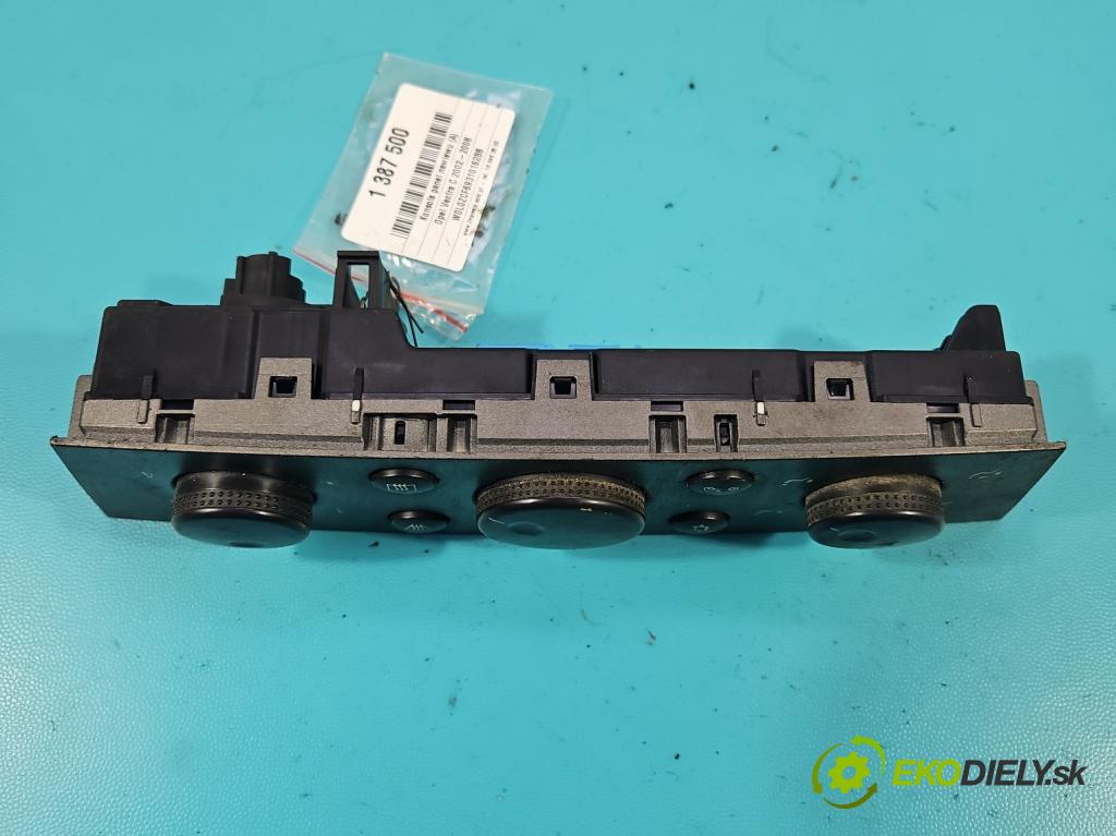 Opel Vectra C 2002-2008 1.6 16V 101 HP manual 74 kW 1598 cm3 4- panel kúrenia 24441228