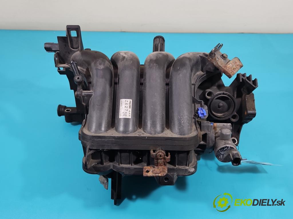 Mazda 3 I BK 2003-2009 1.6 16V 105 HP manual 77 kW 1598 cm3 5- zvod nasávací 099800-0220 (Sacie potrubia)