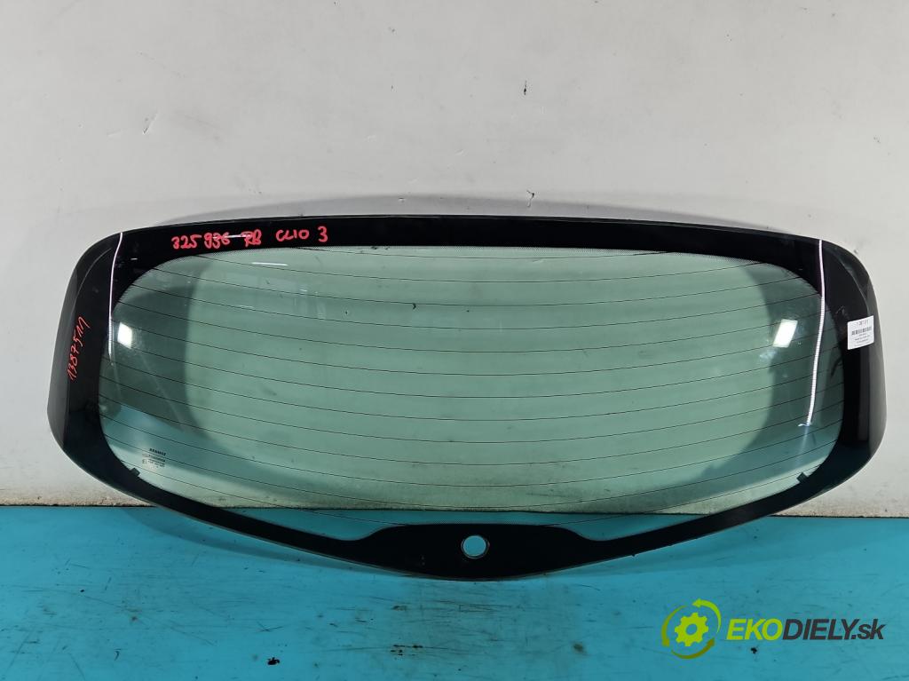 Renault Clio III 2005-2012 1,2.0 16V 75 hp manual 55 kW 1149 cm3 3- sklo zadní  (Okna zadní)