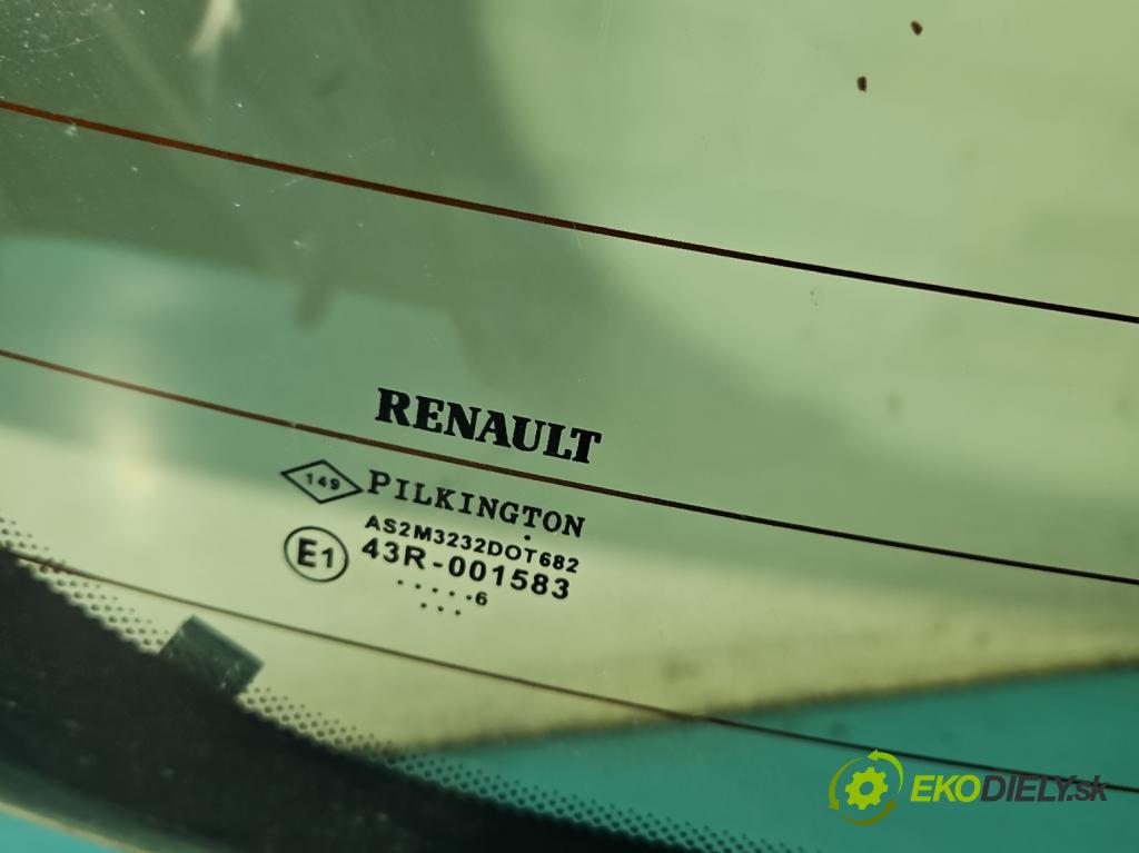 Renault Clio III 2005-2012 1,2.0 16V 75 hp manual 55 kW 1149 cm3 3- sklo zadní  (Okna zadní)