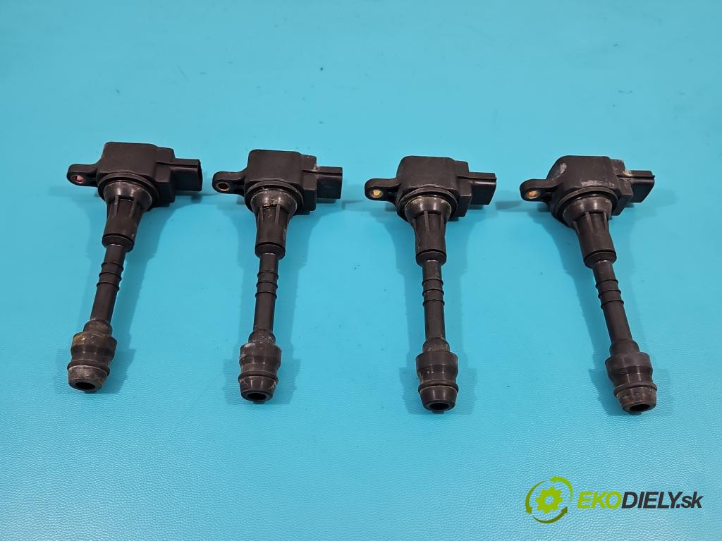 Nissan Almera N16 2000-2006 1.5 16V 95 HP manual 70 kW 1499 cm3 5- cievka zapaľovacia 22448-6N015 (Zapaľovacie cievky, moduly)