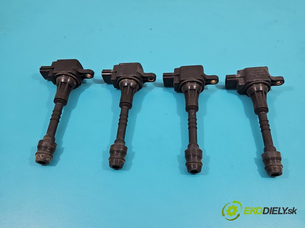 Nissan Almera N16 2000-2006 1.5 16V 95 HP manual 70 kW 1499 cm3 5- cievka zapaľovacia 22448-6N015 (Zapaľovacie cievky, moduly)