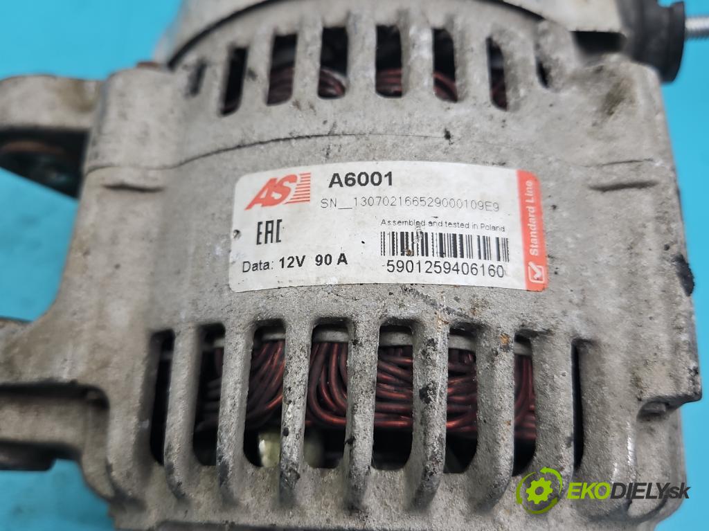 Toyota Yaris I 1999-2005 1.0 vvti 68 HP manual 50 kW 998 cm3 3- Alternator (Alternátory)