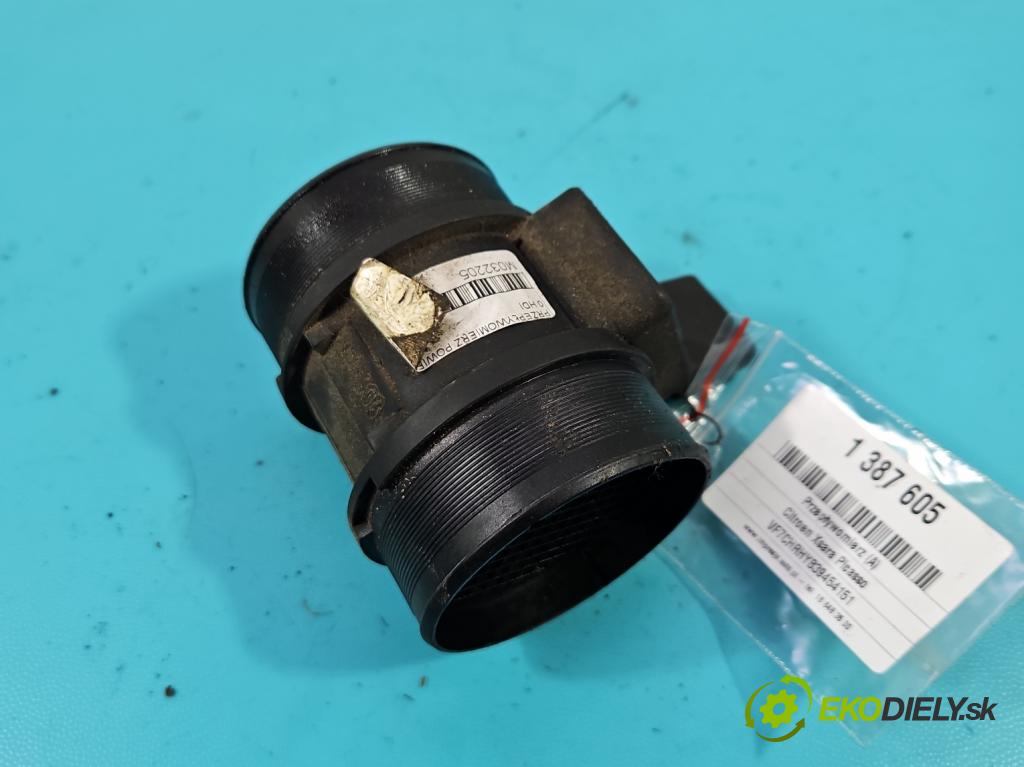 Citroen Xsara Picasso 2.0 hdi 90 HP manual 66 kW 1997 cm3 5- průtokoměr: 9628336380 (Váhy vzduchu)