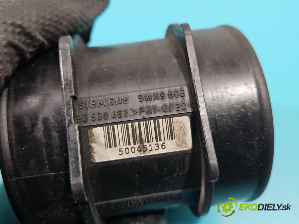 Opel Astra II 1998-2009 1.8 16V 116 HP manual 85 kW 1796 cm3 5- průtokoměr: 90530463 (Váhy vzduchu)