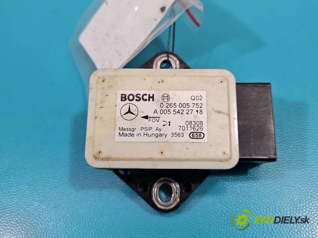 Mercedes A W169 2004-2012 2.0 cdi 140 hp automatic 103 kW 1992 cm3 5- snímač ESP 0265005752