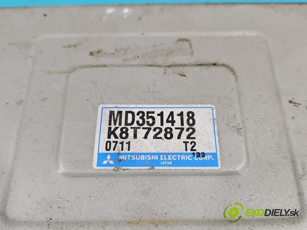 Mitsubishi L200 1996-2007 2.5d 75 hp manual 55 kW 2477 cm3 5- řídící jednotka motoru MD351418