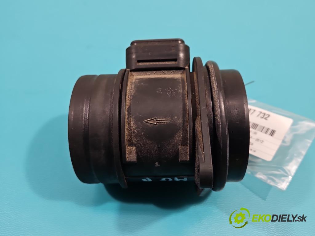 Mercedes A W169 2004-2012 2.0 cdi 140 HP automatic 103 kW 1992 cm3 5- průtokoměr: A0000942948 (Váhy vzduchu)