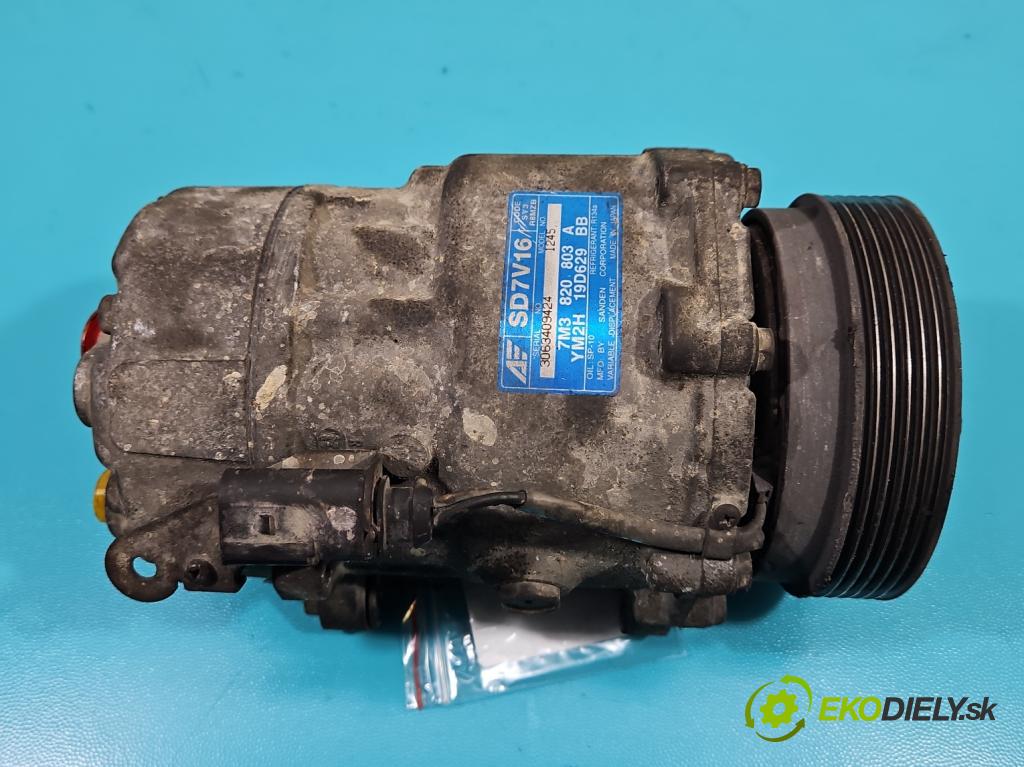 Seat Alhambra I 1996-2010 1.9 tdi 136hp manual 100 kW 1896 cm3 5- Kompresor: klíma 7M3820803A (Kompresory)