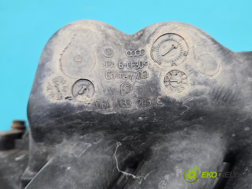 Skoda Octavia I 1996-2010 1.6 SR 101 HP manual 74 kW 1595 cm3 5- zvod nasávací 06A133206H (Sacie potrubia)