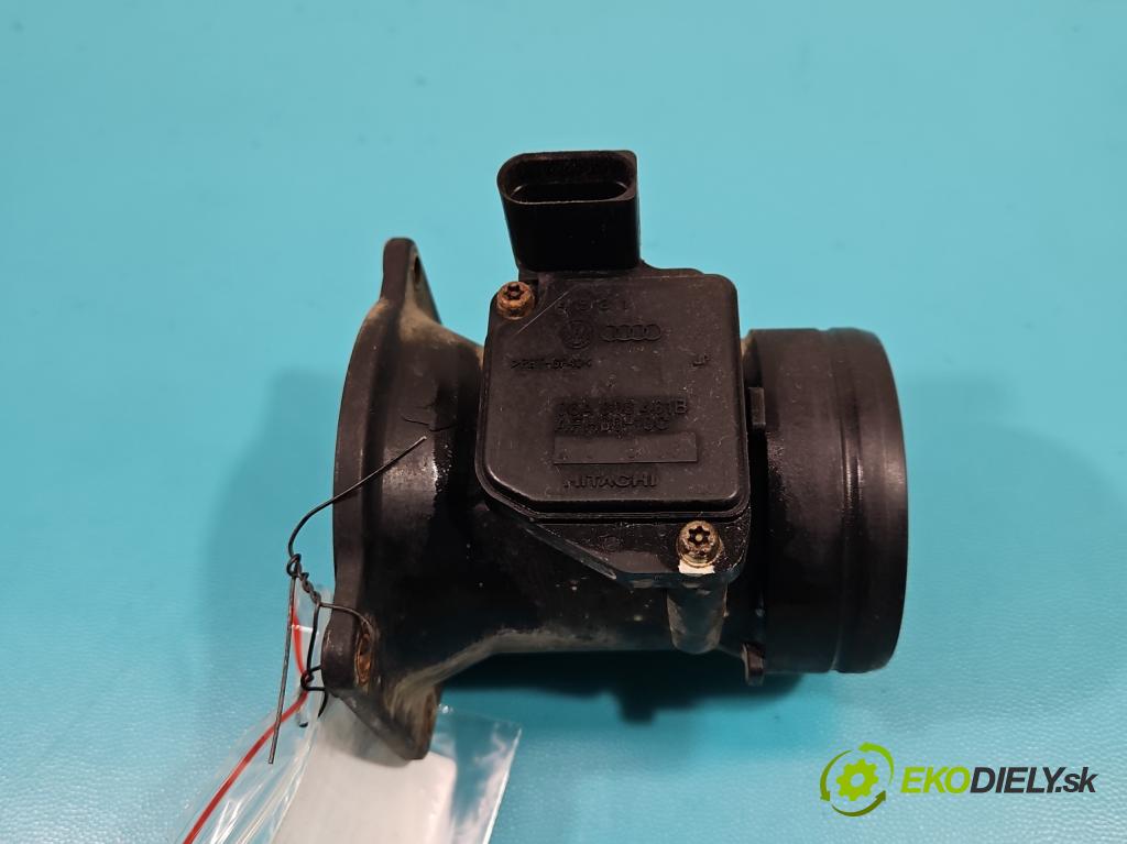 Skoda Octavia I 1996-2010 1.6 SR 101 HP manual 74 kW 1595 cm3 5- průtokoměr: 06A906461B (Váhy vzduchu)