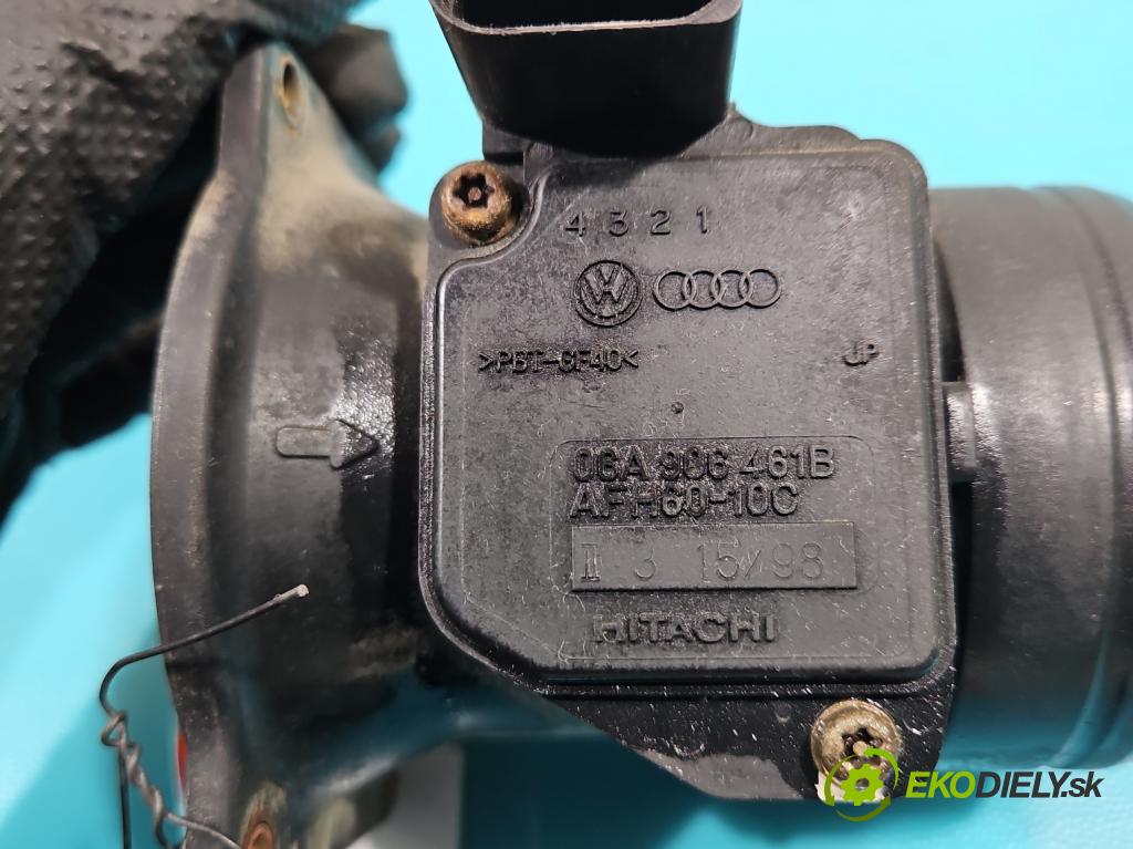 Skoda Octavia I 1996-2010 1.6 SR 101 HP manual 74 kW 1595 cm3 5- průtokoměr: 06A906461B (Váhy vzduchu)