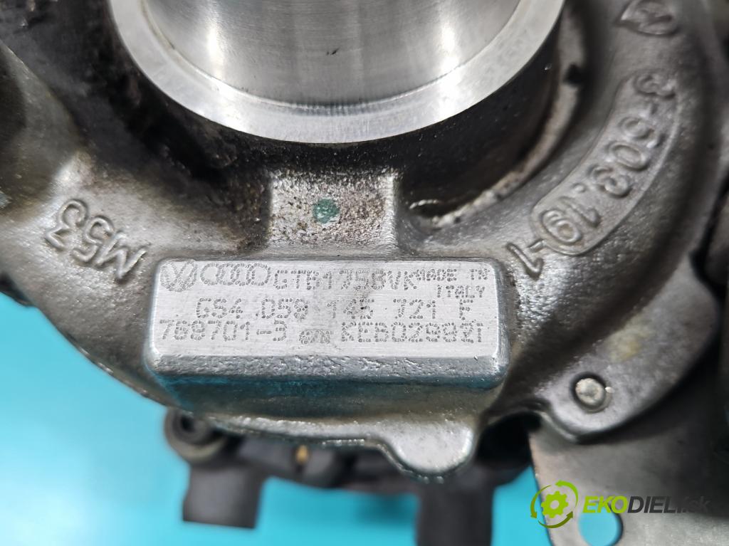 Audi A6 C6 2004-2011 2.7 TDI 179KM automatic 132 kW 2698 cm3 5- Turbodmychadlo 059145721F (Turbodúchadla (kompletní))
