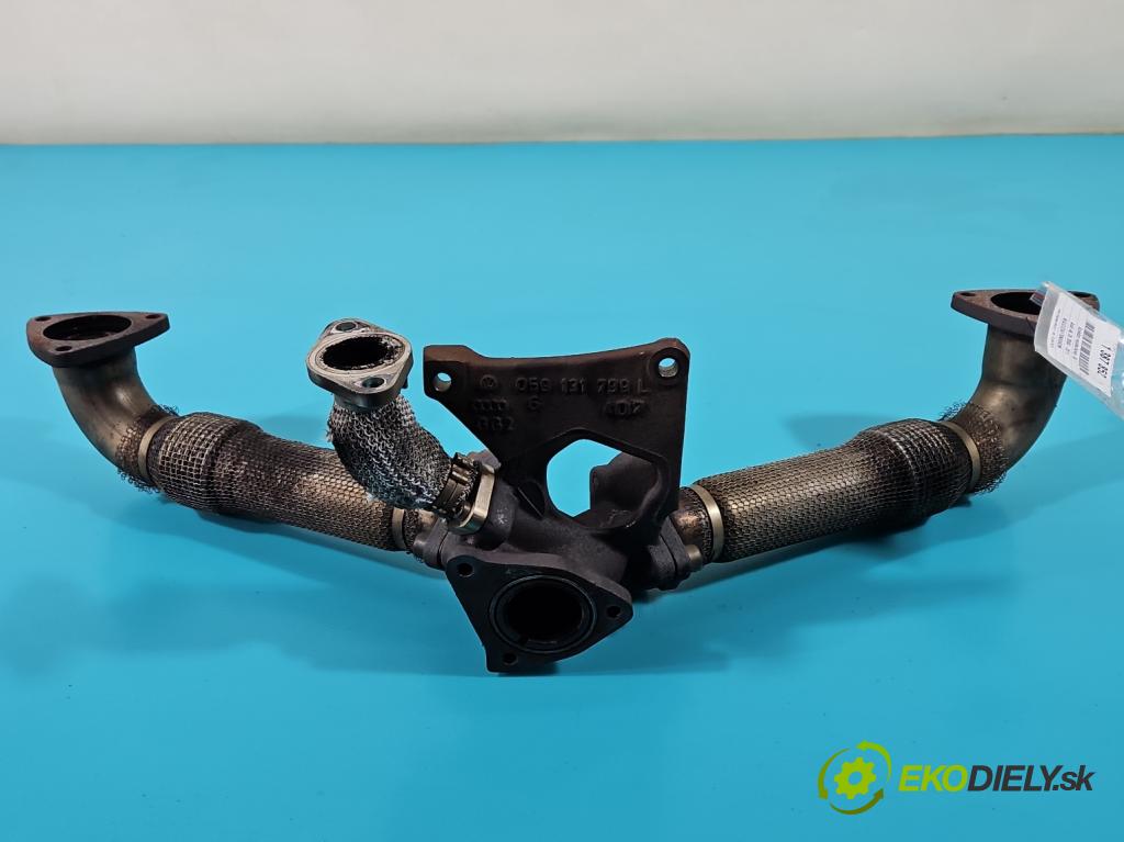 Audi A6 C6 2004-2011 2.7 TDI 179KM automatic 132 kW 2698 cm3 5- potrubí výfuk 059131799L (Výfukové potrubí)