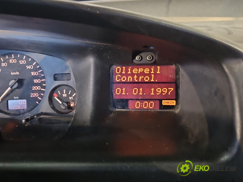 Opel Zafira A 1999-2005 1.8 16v 116 HP manual 85 kW 1796 cm3 5- prístrojovka/ budíky 09228762 (Prístrojové dosky, displeje)